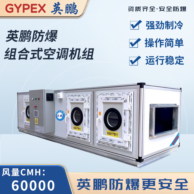 防爆组合式空调机组风量60000m3/h