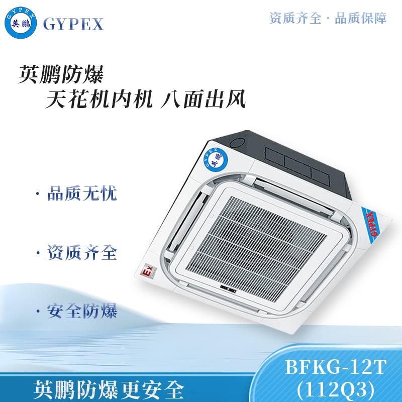 防爆天花机内机-八面出风-12T(112Q3)